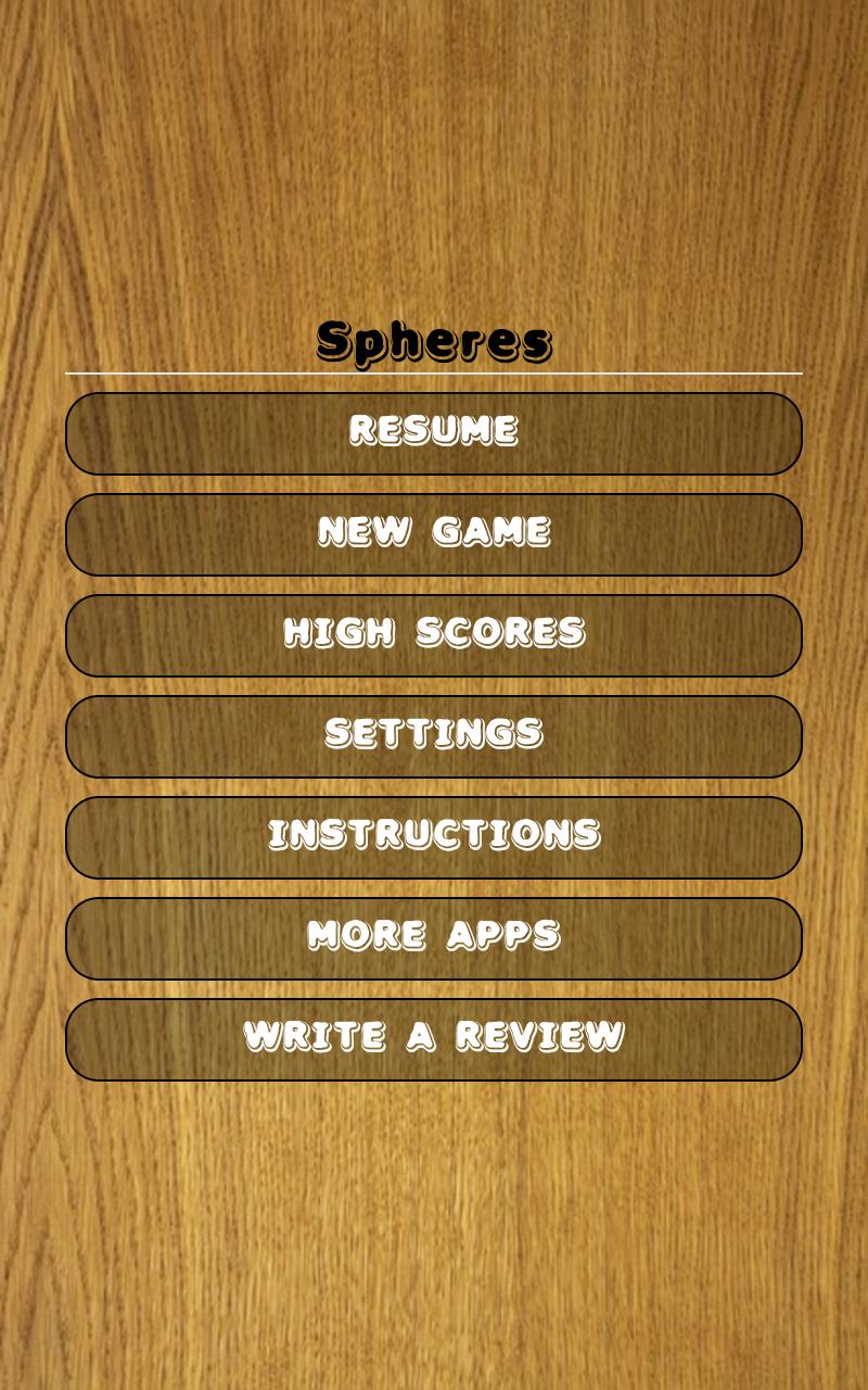 Spheres (No-ads) Screen 2