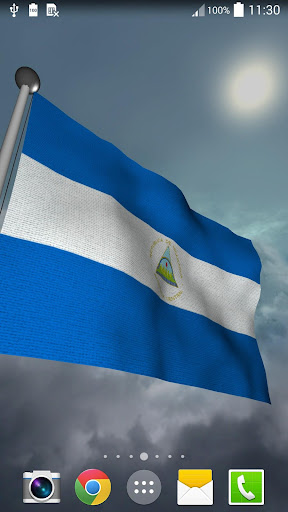 Nicaragua Flag - LWP