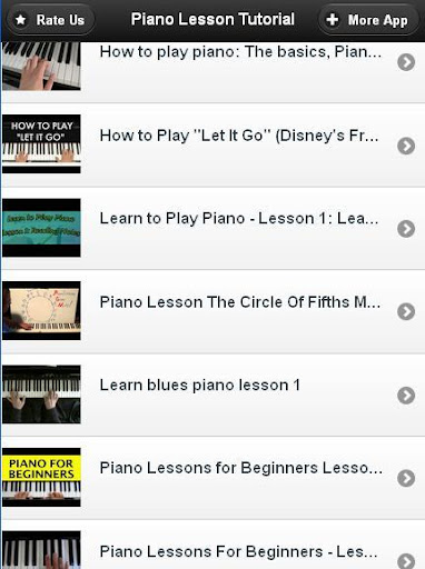 Piano Lesson Tutorial