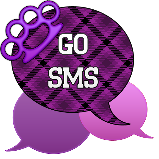 GO SMS - Purple Knuckles LOGO-APP點子