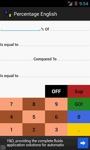 Percentage Calc English