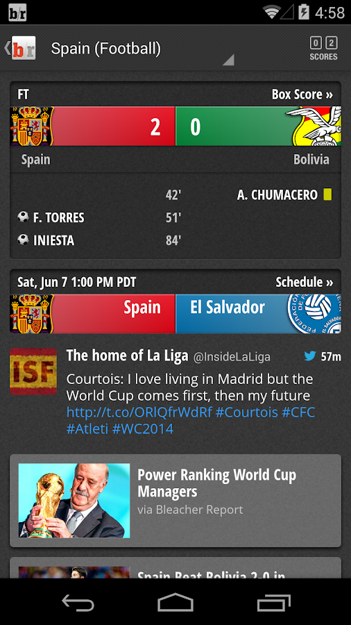 Team Stream by Bleacher Report - Android Apps on Google Play