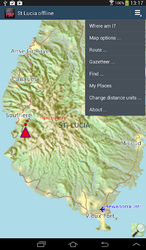【免費旅遊App】St. Lucia offline map-APP點子