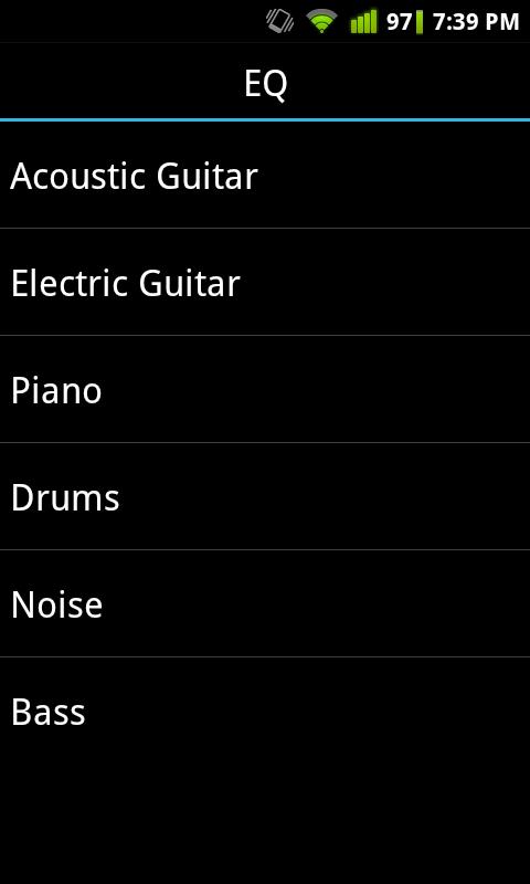 Quiztones Ear Training for EQ Screen 2