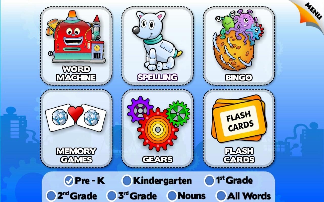 Sight Words Learning Games - screenshot