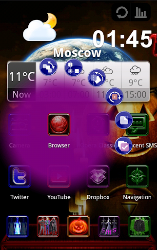 Next Launcher Halloween2 Theme