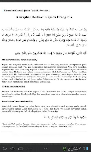 Kumpulan Khutbah Jumat