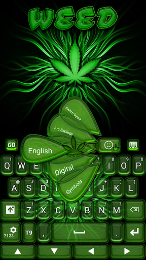 GO Keyboard Weed