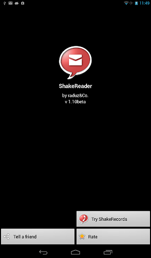 【免費工具App】Shake Reader Lite [SMS reader]-APP點子