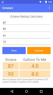 Fuel Octane Calculator Octane+ Screenshots 3