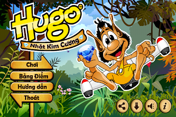 Game hugo khai thác kim cương-game vui