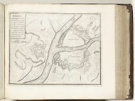 Plattegrond van Bayonne, ca. 1693-1696