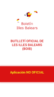 Boletín Illes Balears Screenshots 0 Boletín Illes Balears Screenshots 0