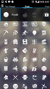 White Frost Go Apex Nova Theme apk cracked download - screenshot thumbnail