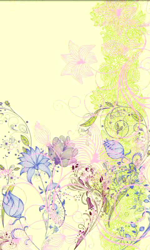 Ornate Garden Live Wallpaper Screen 1