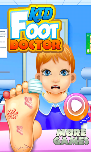 孩子腳醫生女孩遊戲