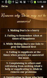 Reasons why Dua is unanswered poster 2