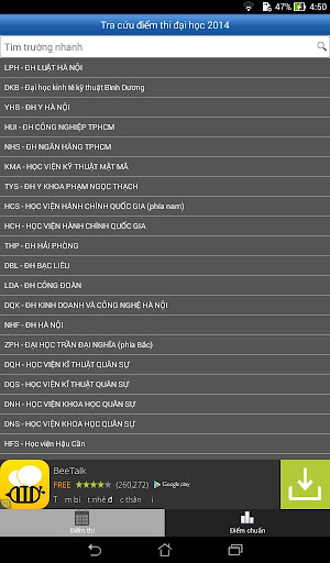 【免費教育App】Điểm thi Đại Học 2014 - Free-APP點子
