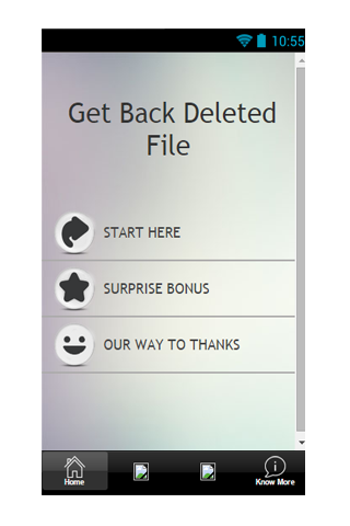 Get Back Deleted File Guide