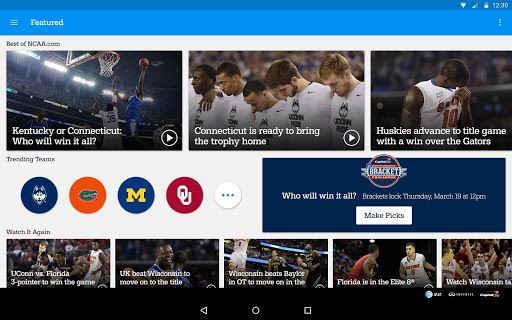 【免費運動App】NCAA March Madness Live-APP點子