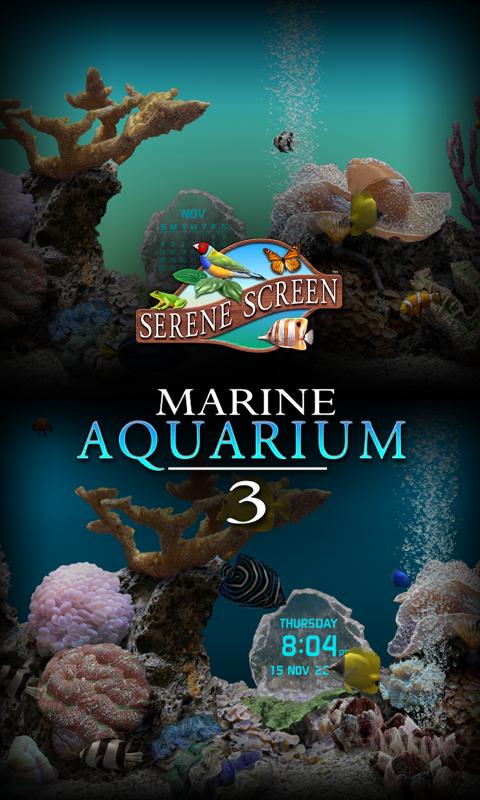 Android application Marine Aquarium 3.3 screenshort