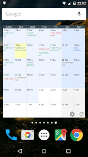 Touch Calendar Free