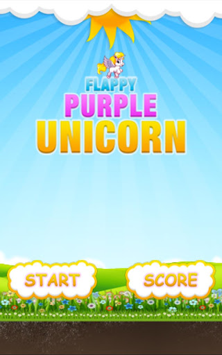 【免費街機App】Purple Flappy Unicorn-APP點子