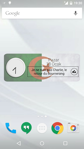 Algeria Clock RSS Widget