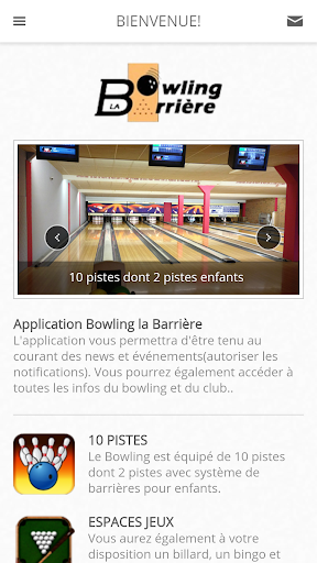 Barrière Bowling