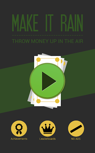 【免費模擬App】Make It Rain -Throw away money-APP點子