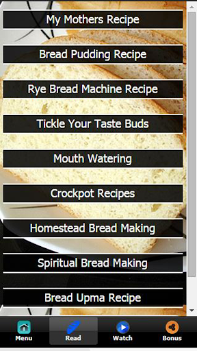 Bread Making Recipes FREE