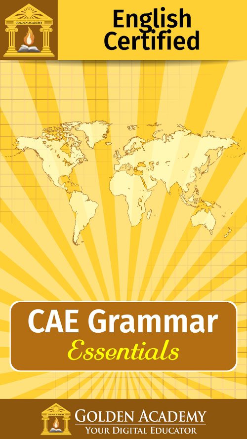 Android application CAE Grammar Essentials screenshort