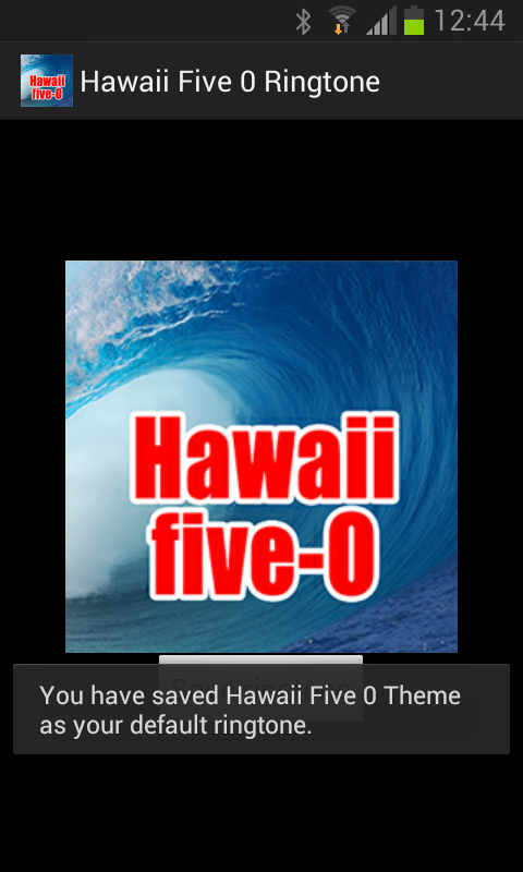 Hawaii 5 0 Ringtone Screen 2