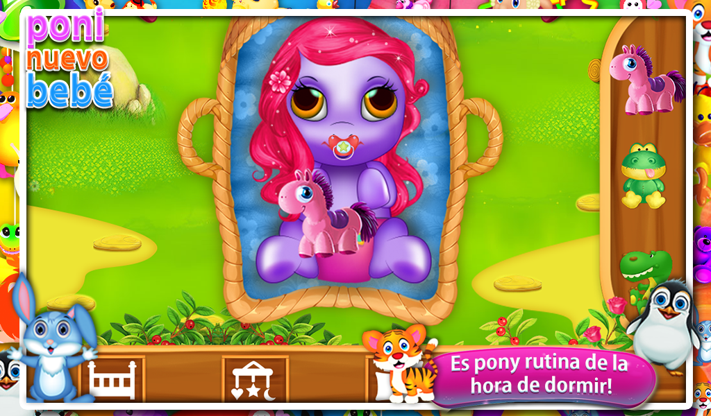 Android application Pony New Baby screenshort