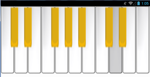 Gold Piano