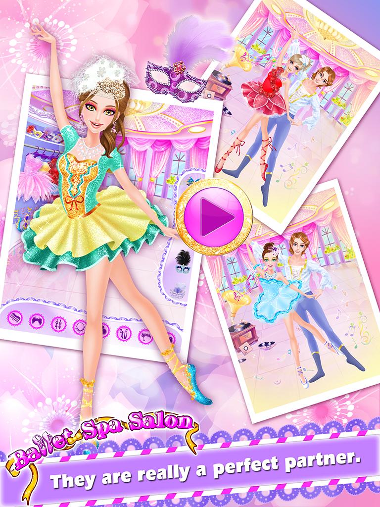 Ballet Spa Salon: Girls Games Screen 2
