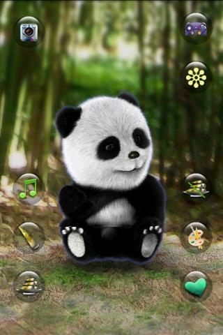 Android application Talking Panda screenshort