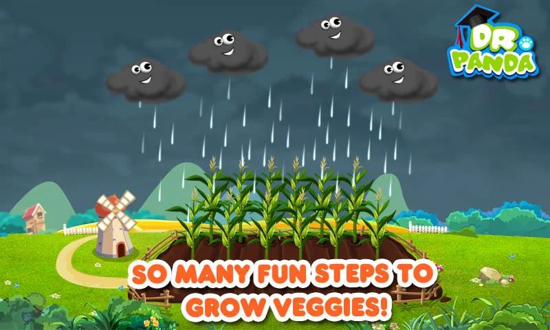 Dr. Panda's Veggie Garden - screenshot