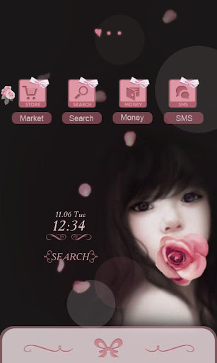 CUKI Theme Romantic Rose Gril