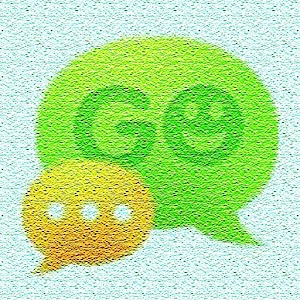 GoSMS Pro Neon theme 1.0