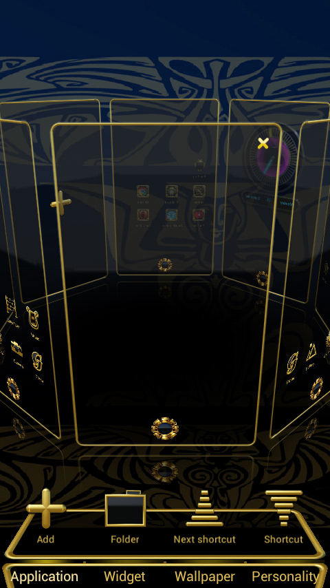 Next Launcher 3D Theme Babylon Screen 3