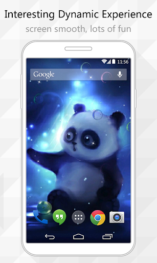 【免費個人化App】Cute Panda Live Wallpaper-APP點子