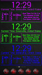 Free InfoBoxWide Zooper Widget APK for Android
