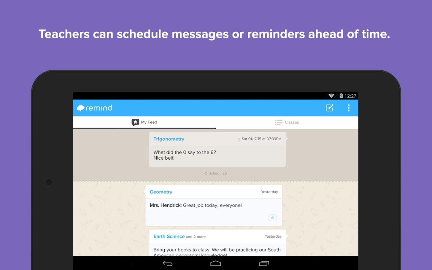 Remind Free, Safe Messaging screenshot