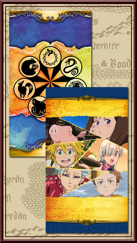 ロック画面 / 七つの大罪 Screen 1