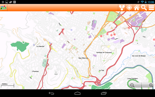 Ecuador Offline mappa Map Screenshots 5