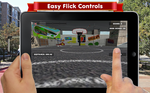Android application Flick It Sports screenshort