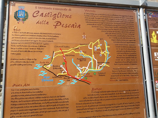 Cartina Topografica Del Centro Di Castiglione