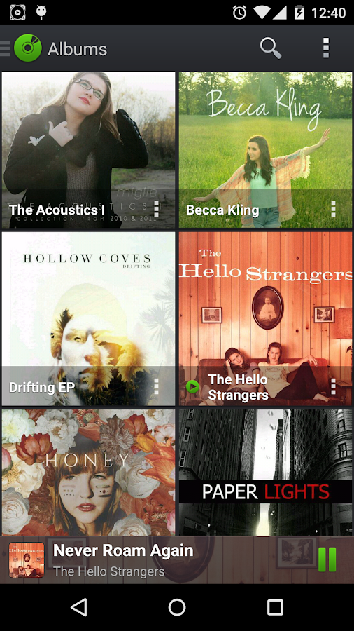   PlayerPro Music Player Trial- screenshot  