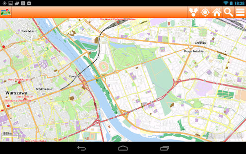 Warsaw Offline mappa Map Screenshots 2